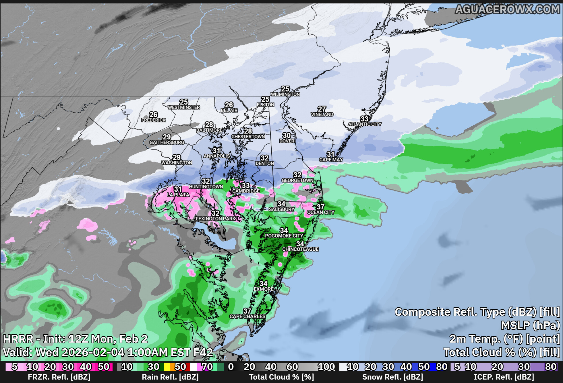 Light Snow Possible Across Portions of Delmarva This Week