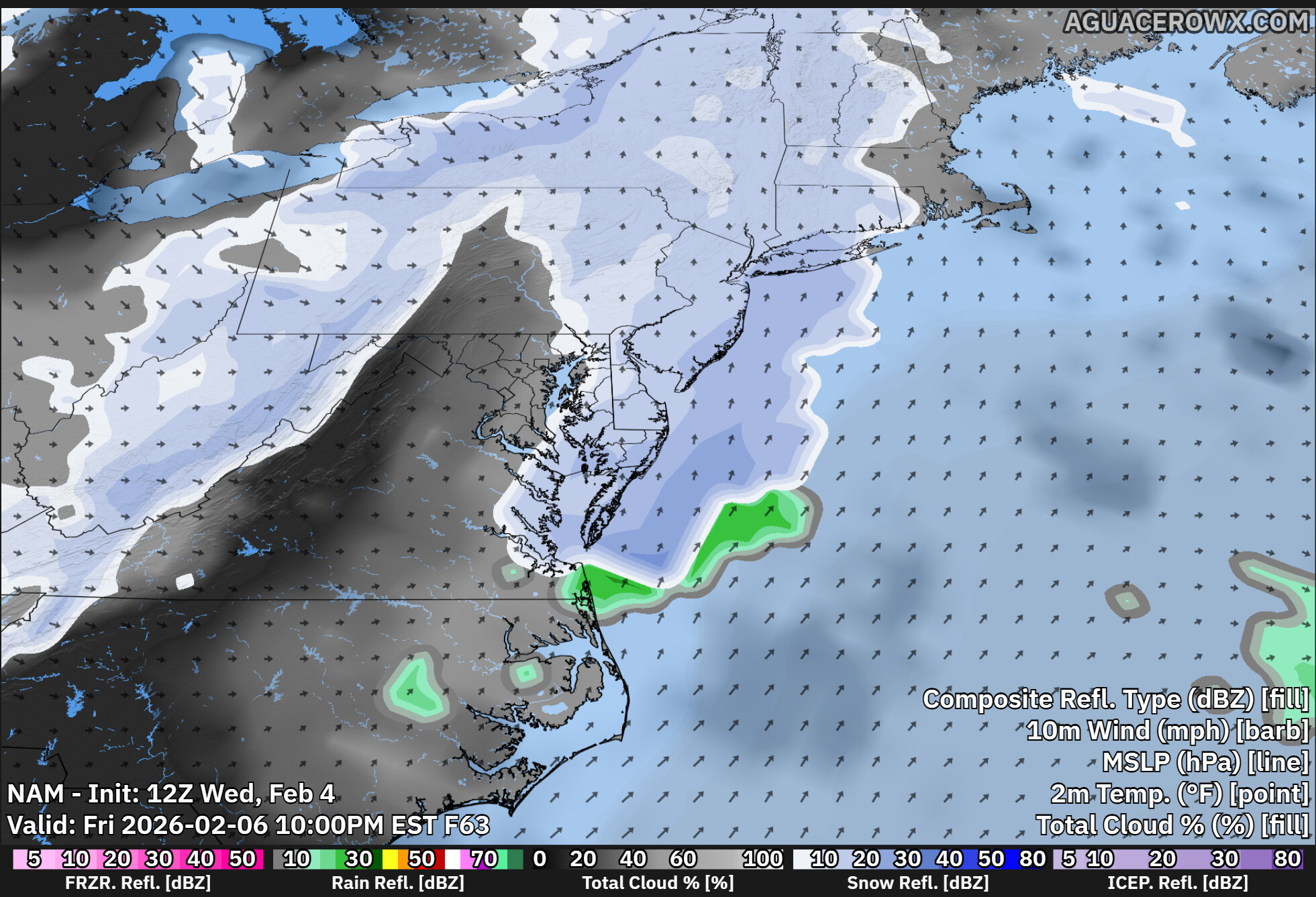 Arctic Front to Bring Light Snow, Snow Squalls, Strong Winds, And Dangerous Wind Chills to Delmarva