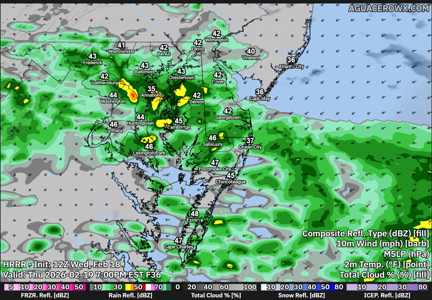 Soaking Rain Arrives Late Week Across Delmarva