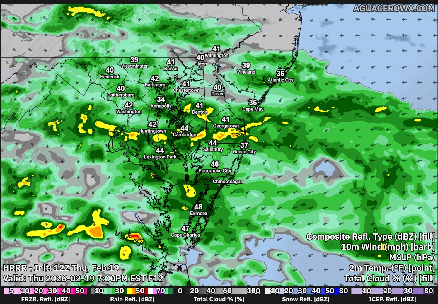 Periods of Rain Expected Across Delmarva Thursday Night into Friday