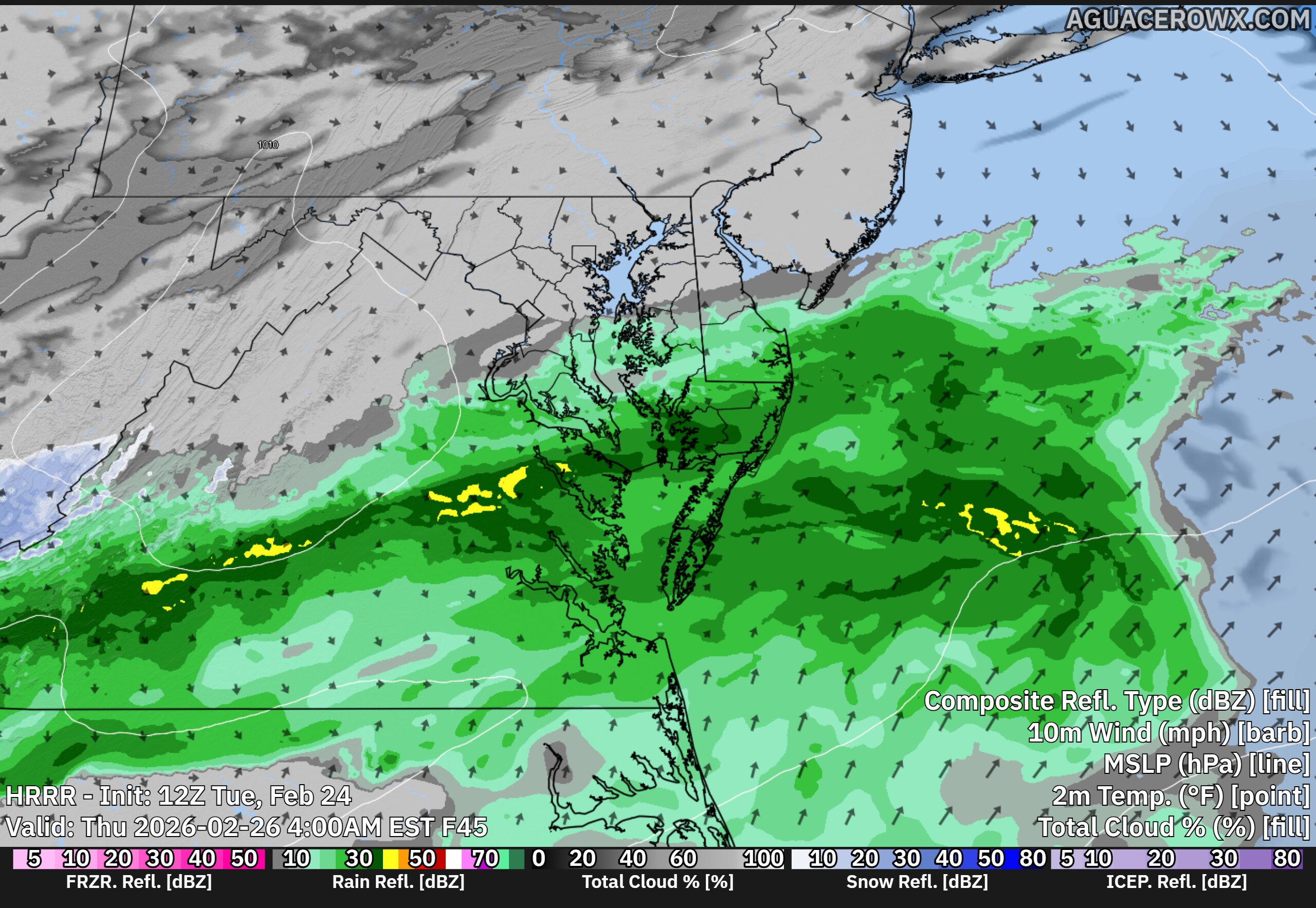 Low Pressure System to Bring Rain to Delmarva Late This Week
