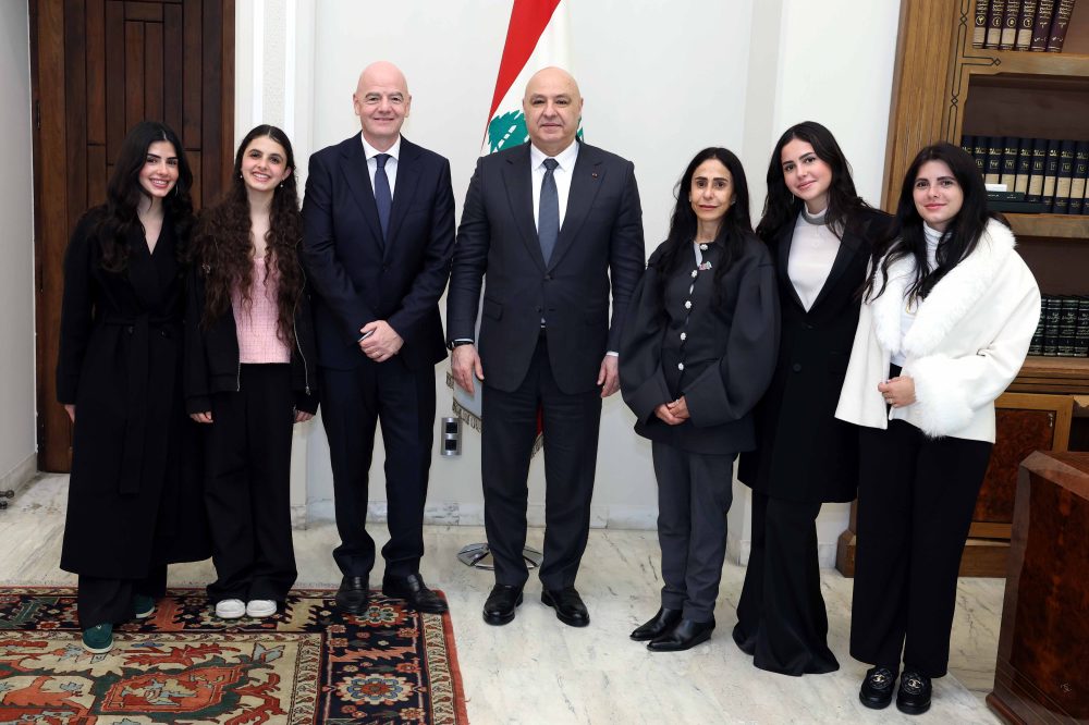 FIFA Chief Gianni Infantino Gets Lebanese Passport in Beirut Ceremony