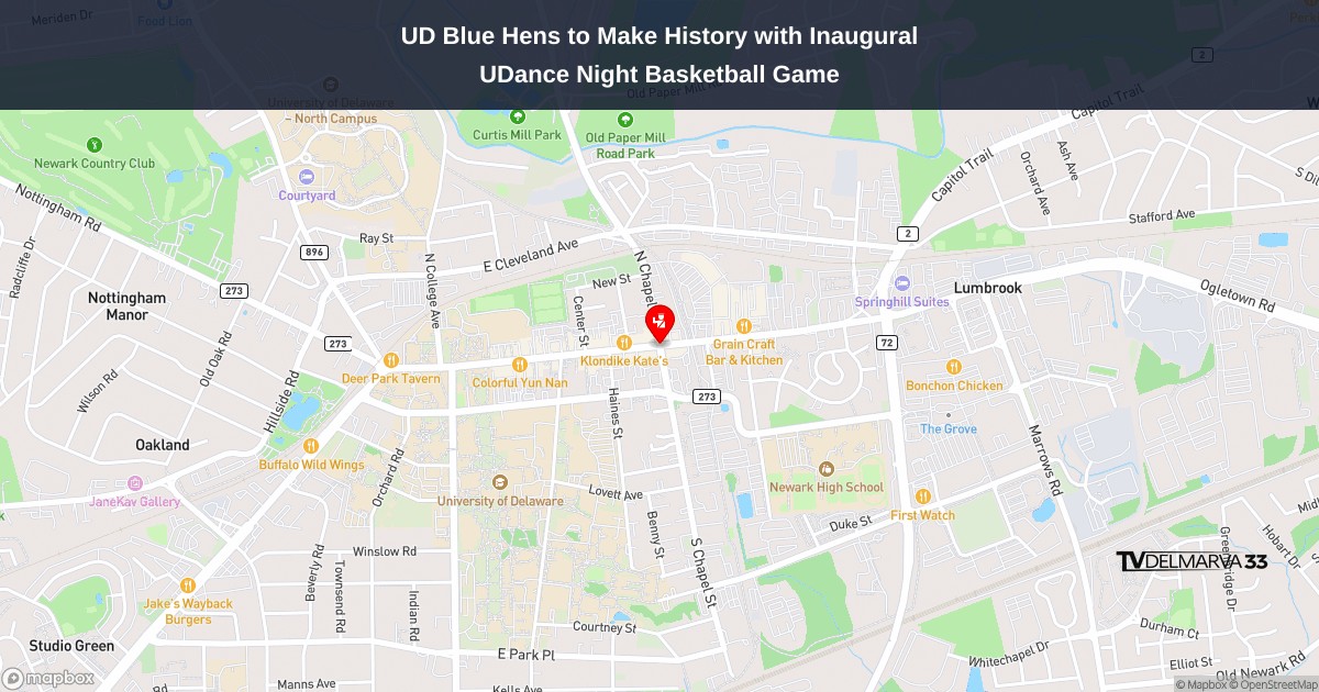UD Blue Hens to Make History with Inaugural UDance Night Basketball Game