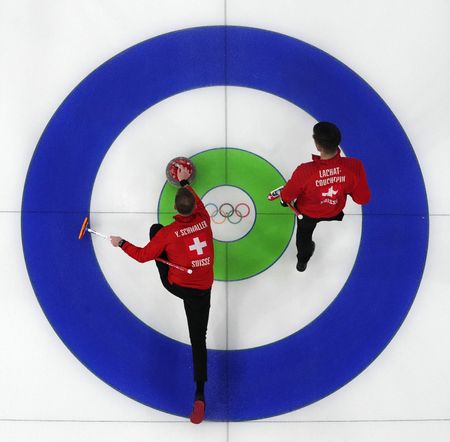 Swiss Curling Team Maintains Perfect Record, Eliminates Defending Olympic Champions