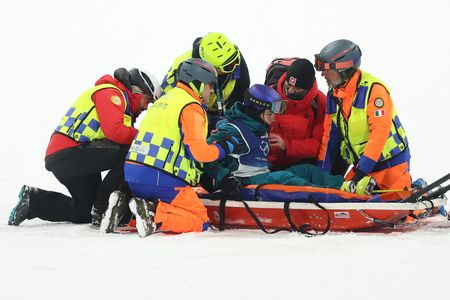 Swiss Skier Hospitalized After Training Crash Ends Olympic Dreams