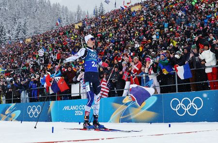 French Biathlete Clinches Gold Despite Final Shooting Struggles in Winter Games