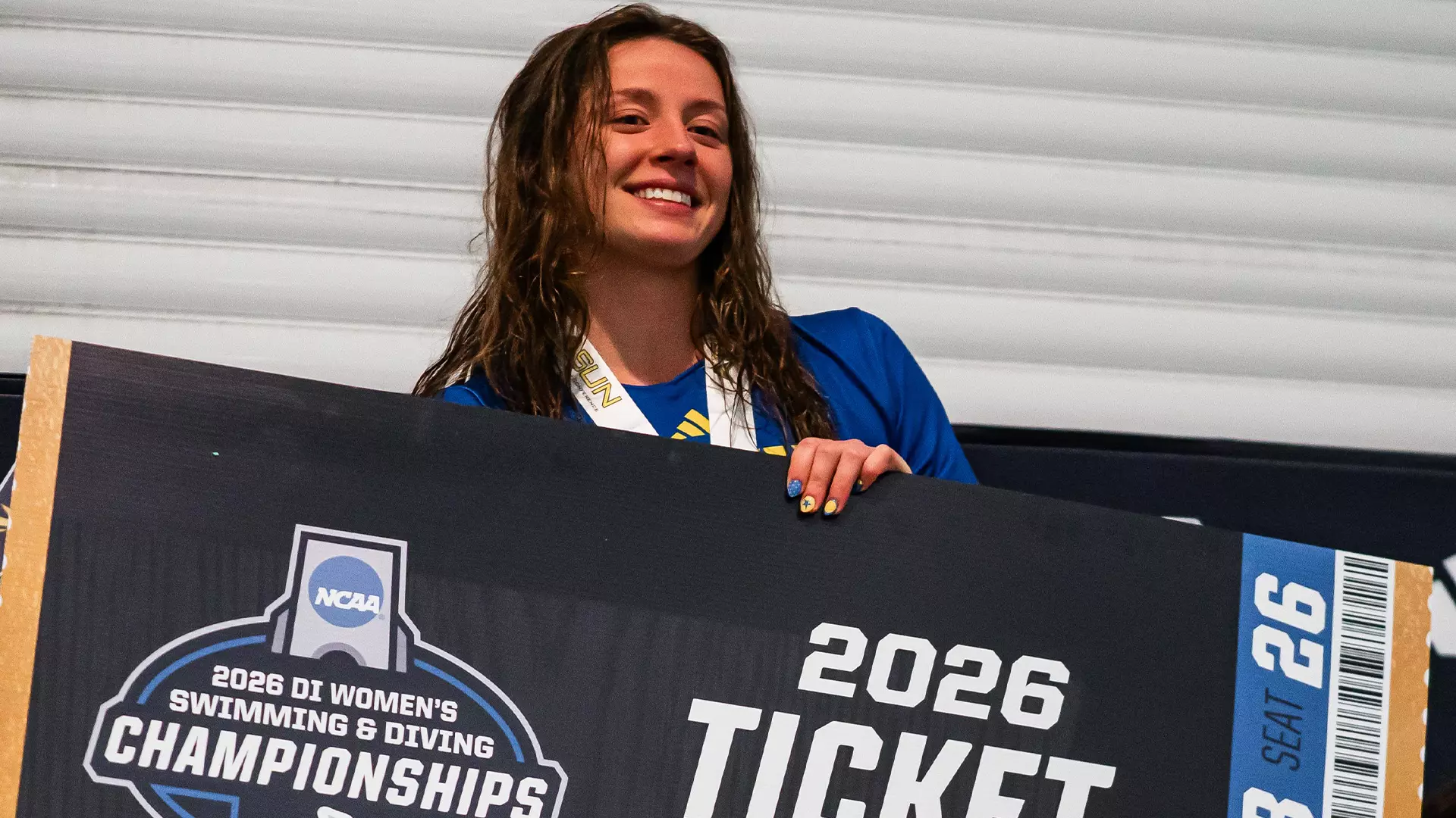 UD Swimmer Makes History as First Woman to Reach NCAA Championships