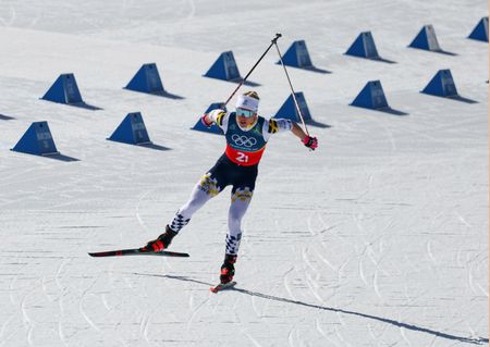 Female Cross-Country Skiers Make Olympic History with First-Ever 50km Race