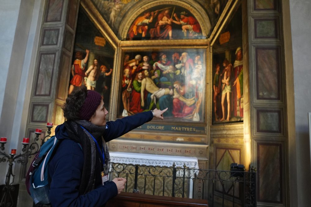 Milan’s Young Volunteers Guide Olympic Visitors to Hidden Sacred Treasures