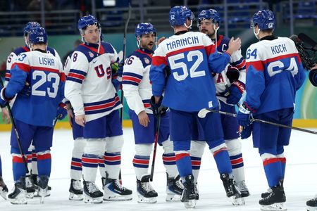 Team USA Crushes Slovakia 6-2, Advances to Olympic Gold Medal Game vs Canada