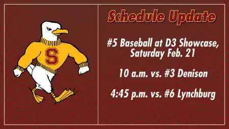 Salisbury University Baseball Modifies Tournament Schedule Due to Long Games