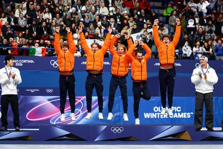 Netherlands Dominates Short Track as Italy’s Fontana Sets Olympic Record