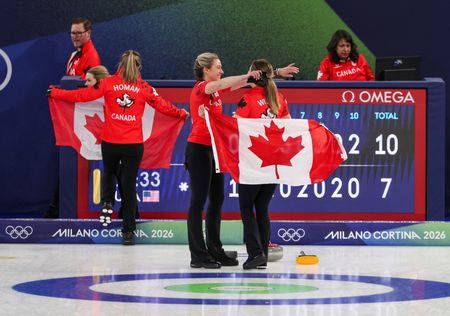 Canadian Women’s Curling Team Defeats Team USA 10-7 for Olympic Bronze