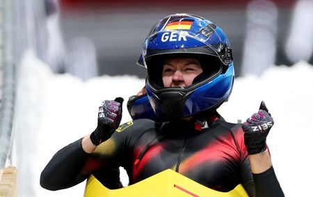 German Bobsledder Laura Nolte Bounces Back to Win Olympic Two-Woman Gold
