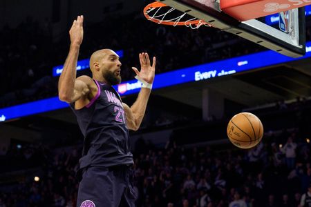 NBA Center Gobert Sits Out Game After Seventh Flagrant Foul This Season