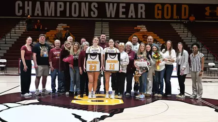 Salisbury University Women’s Basketball Dominates on Senior Day