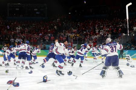 Team USA Captures First Olympic Hockey Gold Since 1980 in Overtime Victory