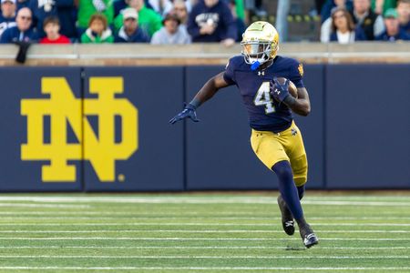 Notre Dame’s Jeremiyah Love Set to Showcase Elite Speed at NFL Combine