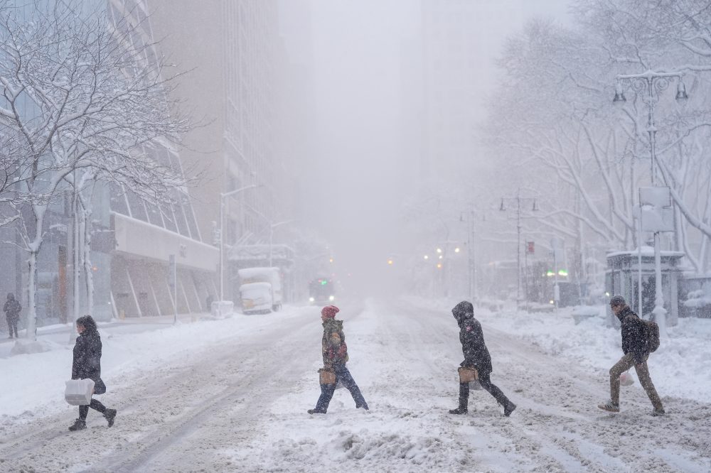 Powerful Winter Storm Batters Northeast, Millions Hunker Down