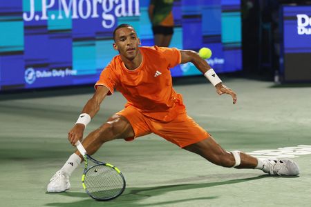 Canadian Tennis Star Auger-Aliassime Advances in Dubai Tournament Return