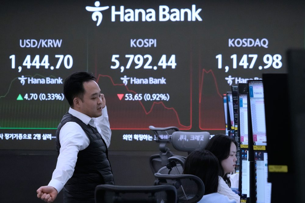 Wall Street Selloff Hits AI Companies, Asian Markets Show Mixed Results