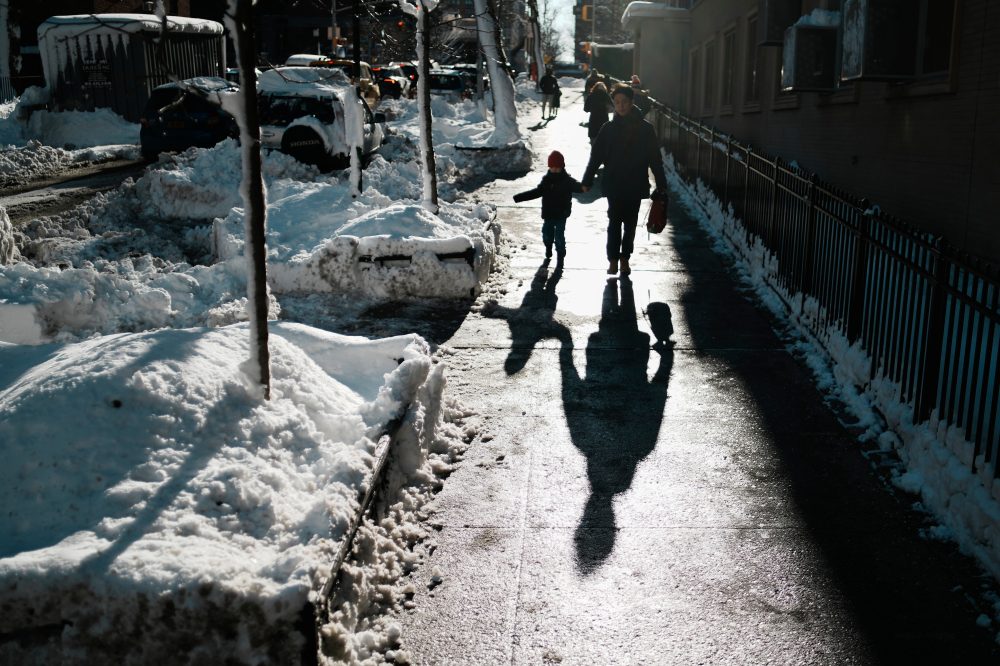 Massive Northeast Snowstorm Leaves Cities Battling Towering Snow Piles