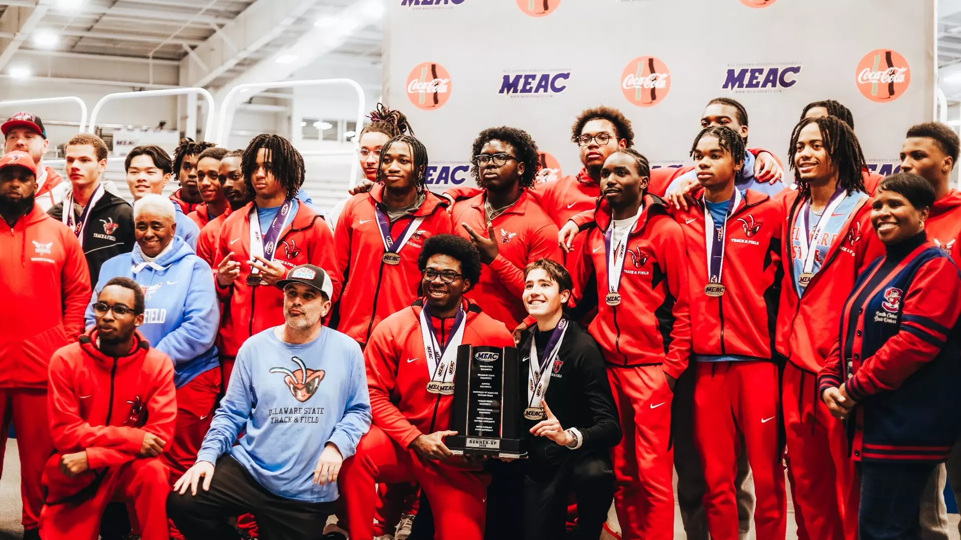 DSU Hornets Claim Second Place at MEAC Indoor Track Championships