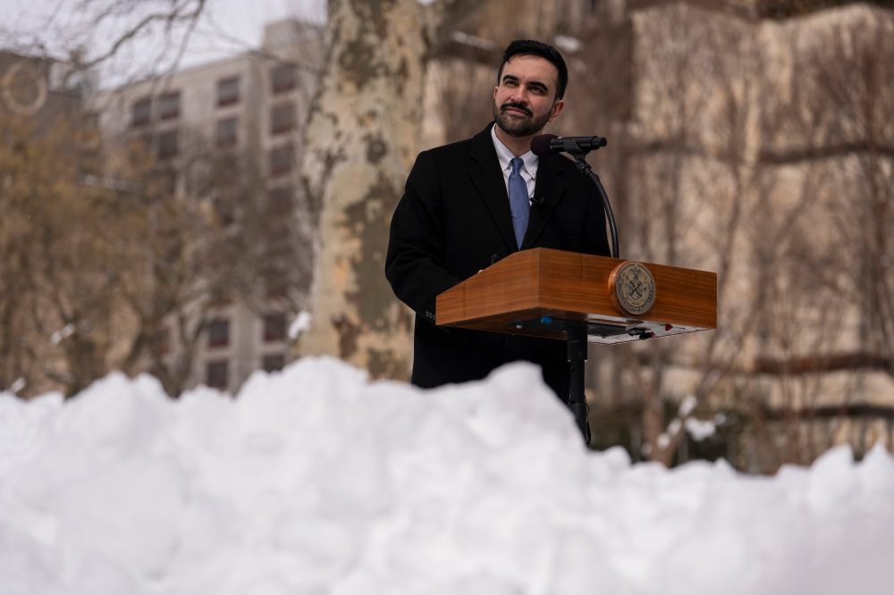 NYC Mayor Clashes with Police Chief Over Washington Square Park Snowball Fight