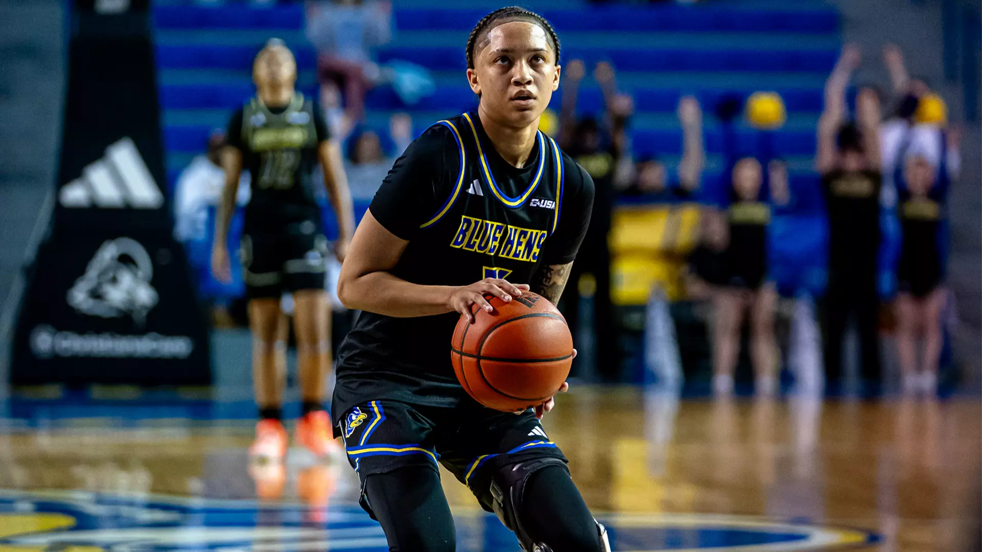 Blue Hens Women’s Basketball Celebrates Seniors vs Middle Tennessee