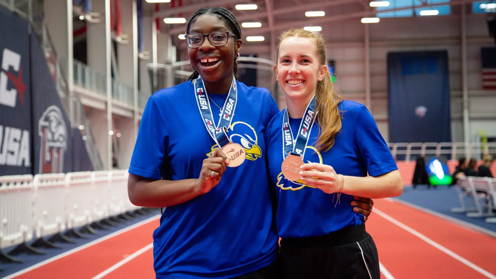 Delaware Track Stars Place on Podium at Conference USA Indoor Meet