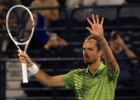 Russian Tennis Star Medvedev Claims Dubai Championship After Opponent’s Injury