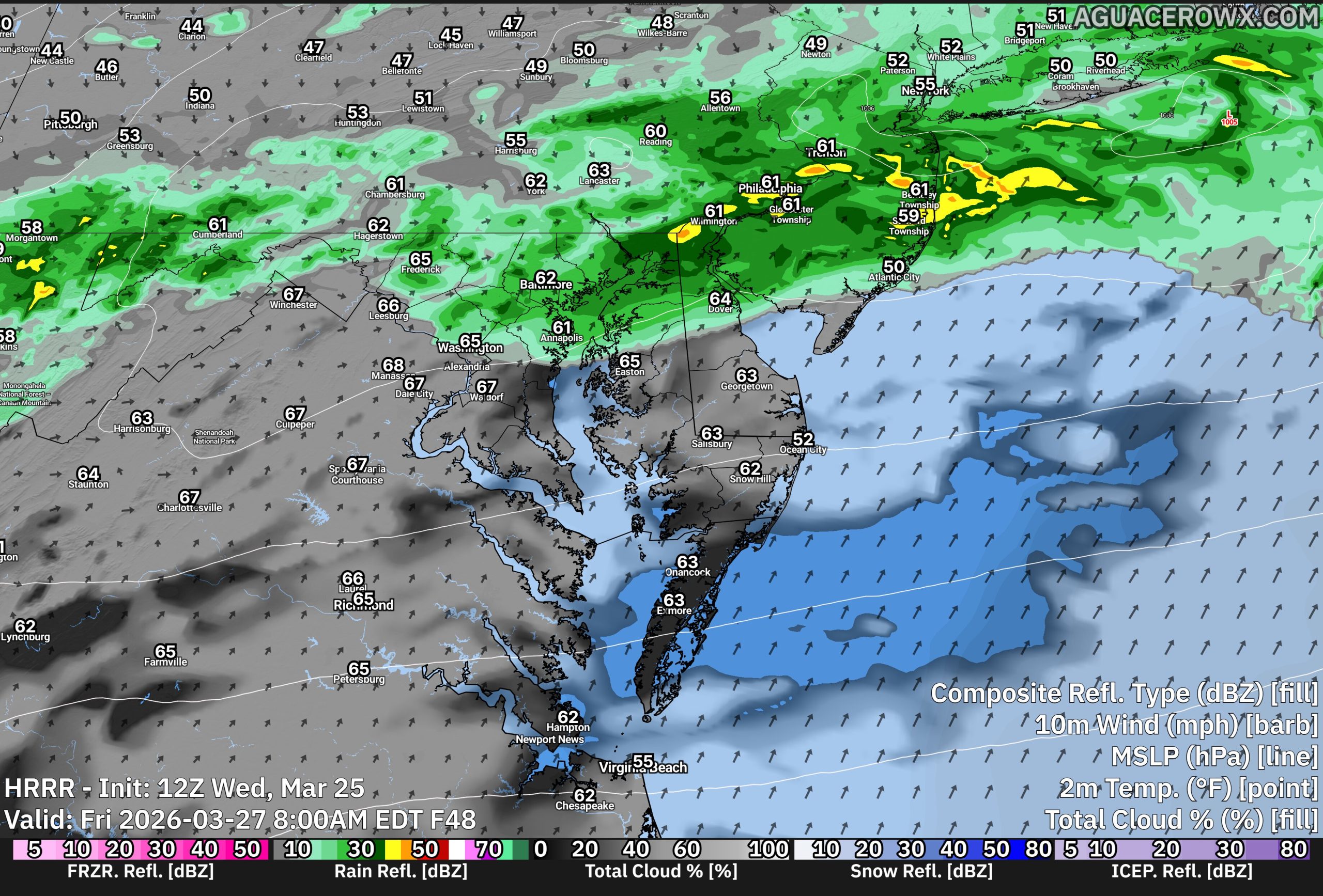 Warm-Up Before Rain, Then a Sharp Cooldown This Weekend Across Delmarva