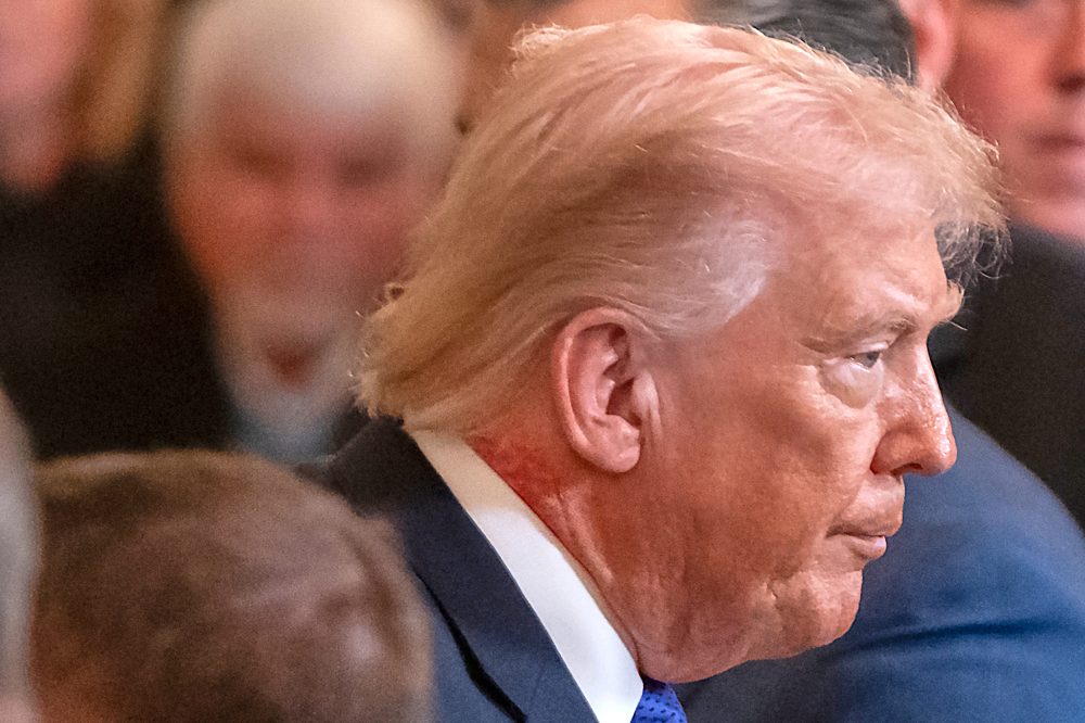 White House Doctor Explains Red Mark on President Trump’s Neck