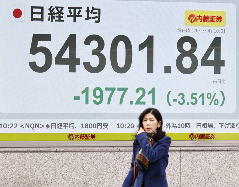 Markets Plummet Across Asia as Iran Conflict Drives Oil Prices Higher