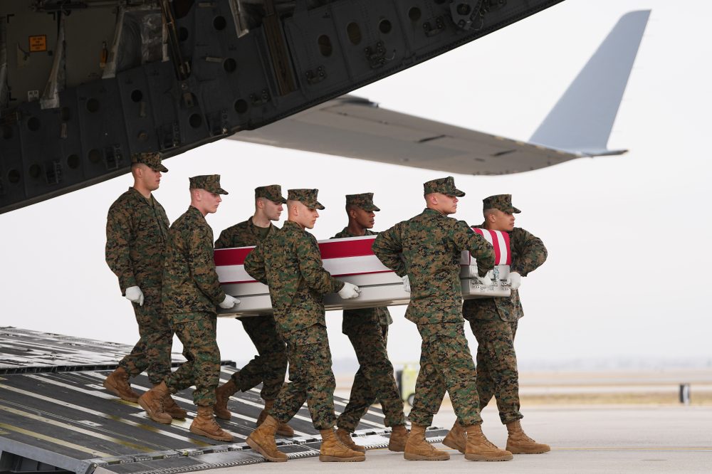 Trump’s Military Comments Under Scrutiny as He Honors Fallen Service Members