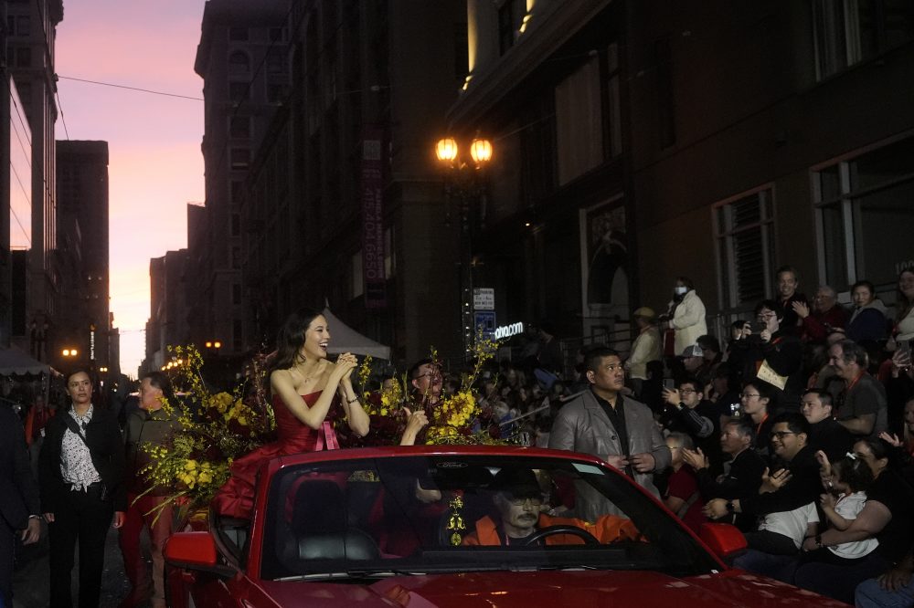 Olympic Skiing Champion Eileen Gu Leads San Francisco Chinese New Year Parade