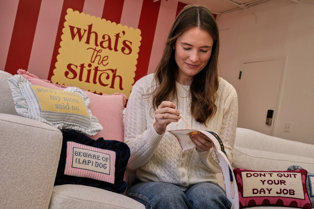 Gen Z Ditches Screens for ‘Grandma Hobbies’ Like Needlepoint and Blacksmithing