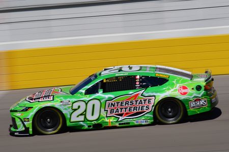 Bell Secures Top Starting Position for Vegas NASCAR Race