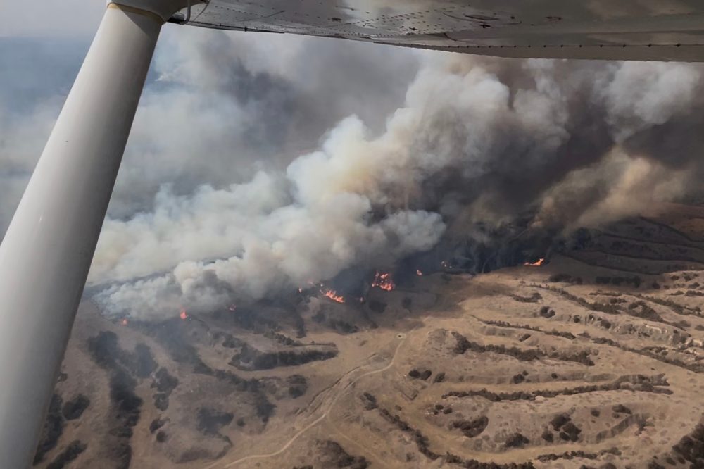 Nebraska Battles Historic Wildfires for Week Straight as Record Blaze Burns