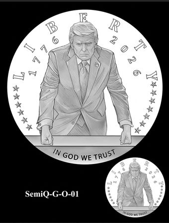 Federal Arts Panel Backs Gold Coin Featuring Trump’s Image Despite Criticism