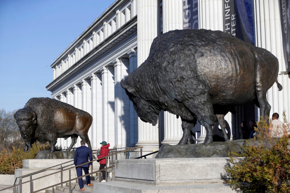 Bronze Bison Sculptures Honor America’s National Mammal at Smithsonian