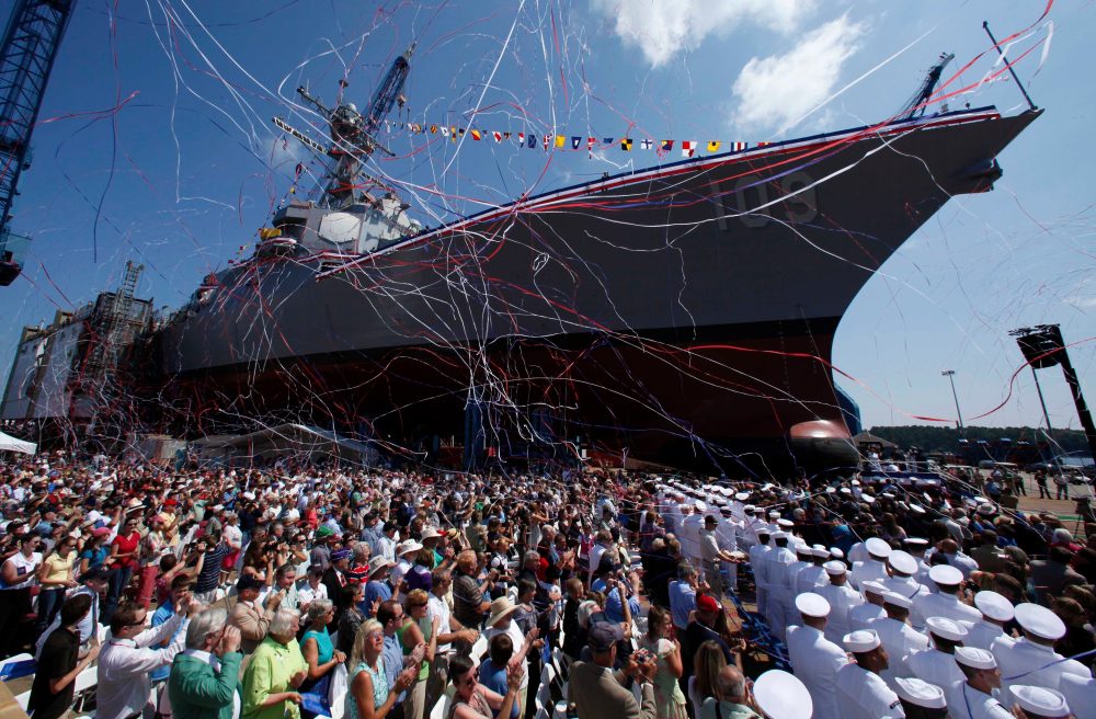 Maine Naval Shipyard Workers Walk Off Job in Contract Dispute