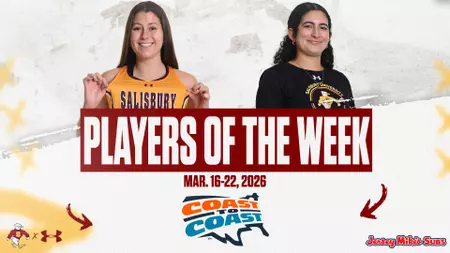 Two Salisbury University Athletes Earn Weekly Conference Honors