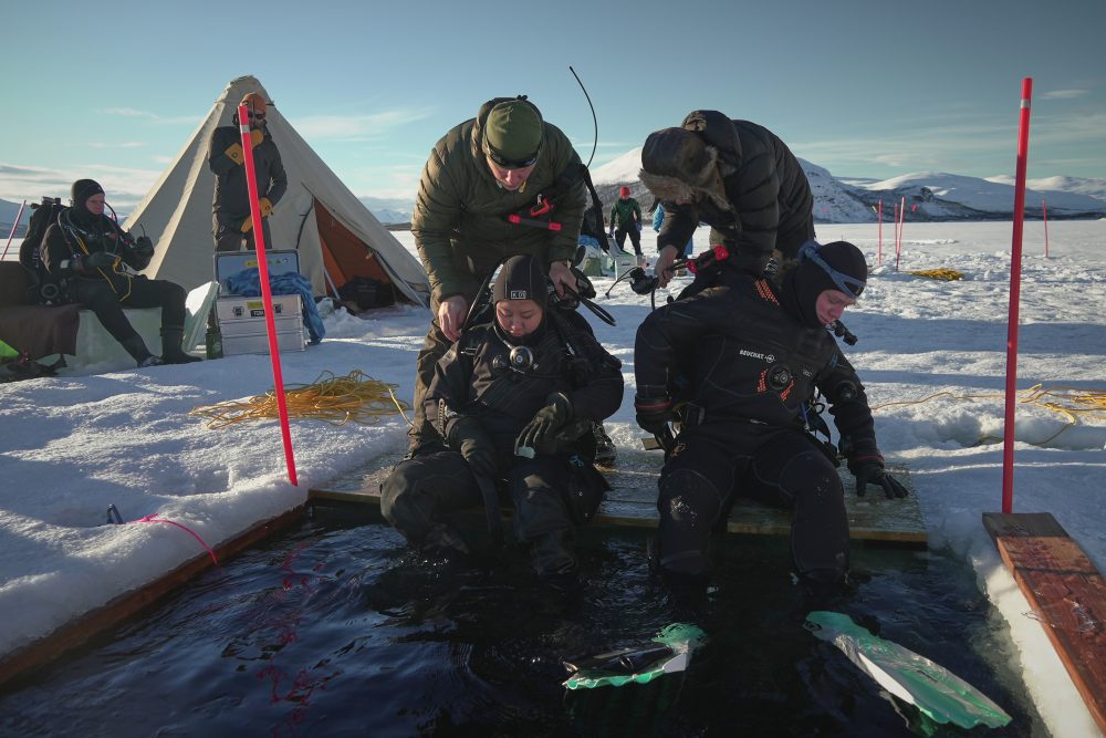 Researchers Train for Ice Diving to Study Climate Change Impact on Arctic Life