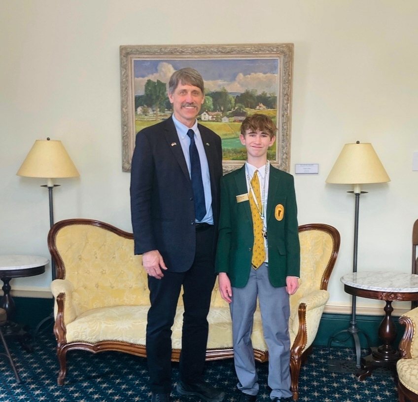 Vermont High School Freshman Makes History Running for Governor at Age 14