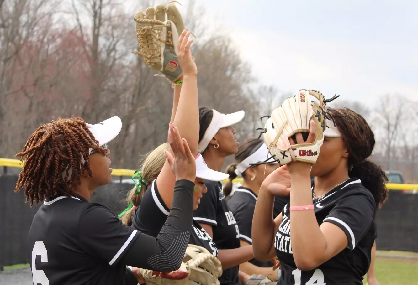 Delaware State Softball Defeats Coppin State 5-3 in Series Opener
