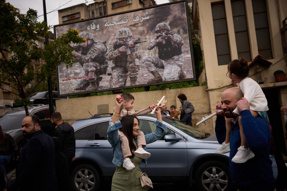 Lebanese Christians Celebrate Palm Sunday Despite Ongoing War with Israel