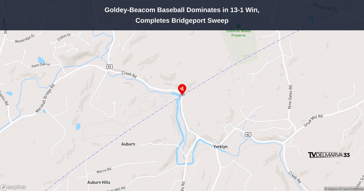 Goldey-Beacom Baseball Dominates in 13-1 Win, Completes Bridgeport Sweep