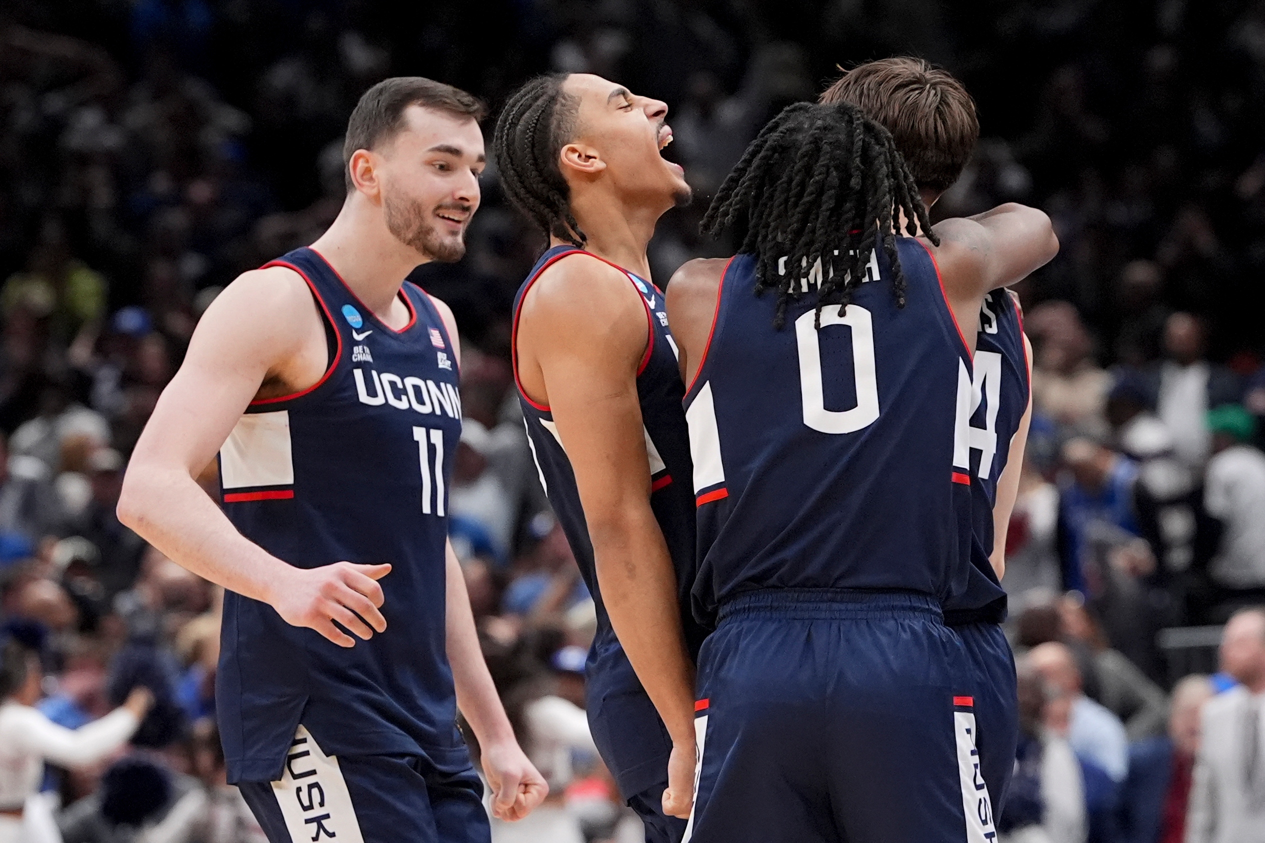 March Madness Final Four Set After UConn’s Buzzer-Beater Upsets Duke