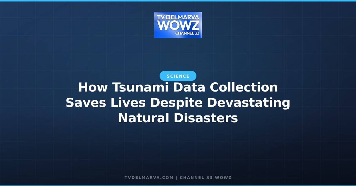 How Tsunami Data Collection Saves Lives Despite Devastating Natural Disasters